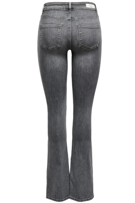 Only grijze dames jeans | Achteraanzicht