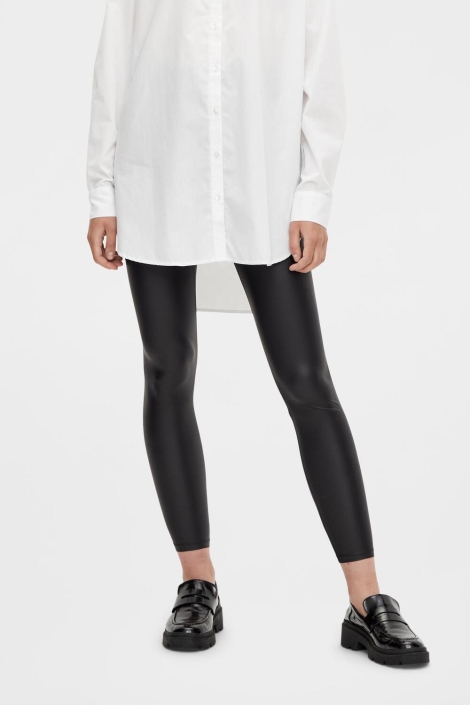 Pieces zwarte dames legging | Close up