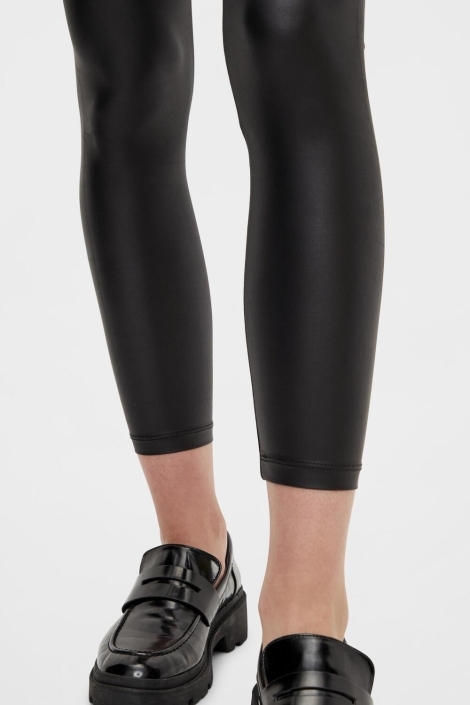 Pieces zwarte dames legging | Close up