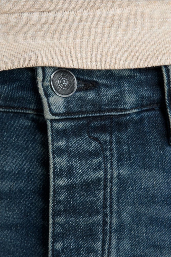 Cast Iron blauwe heren jeans | Close up