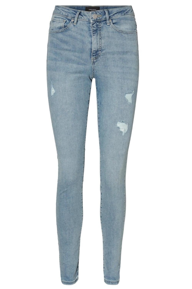 Vero Moda blauwe dames jeans | Vooraanzicht