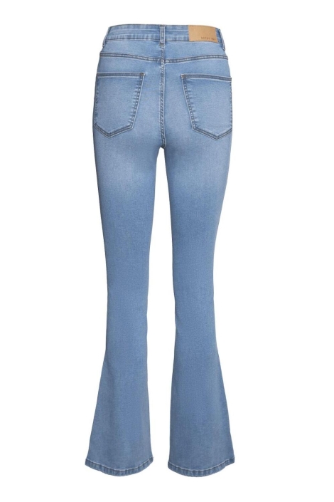 Noisy may blauwe dames jeans | Achteraanzicht