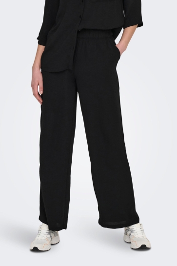 Jacqueline de Yong JDYDIVYA HW WIDE PANTS WVN 15271184 Black