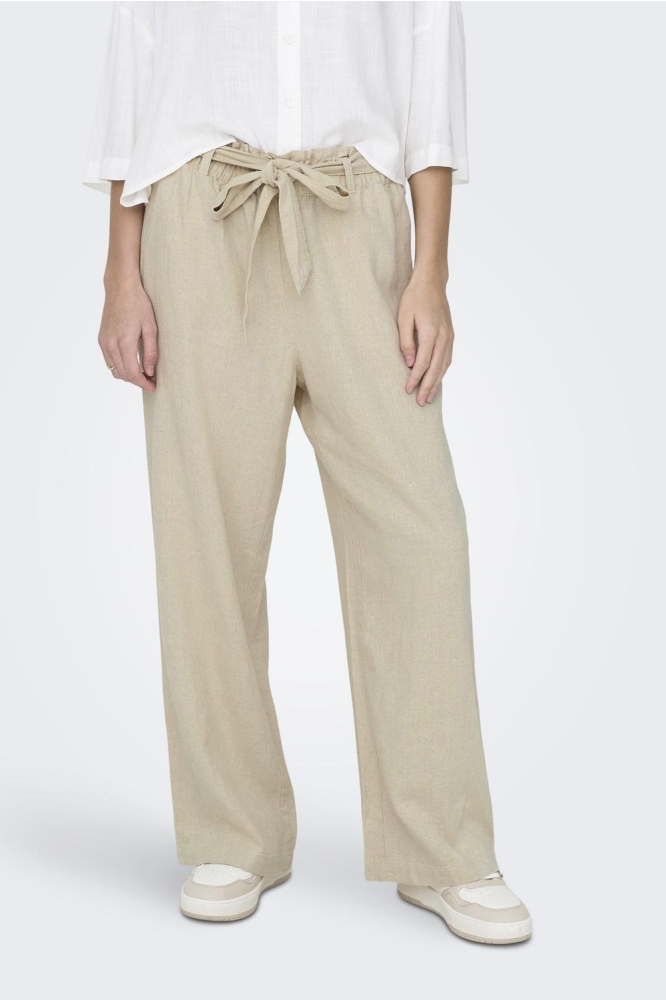 Jacqueline de Yong beige dames broek | 