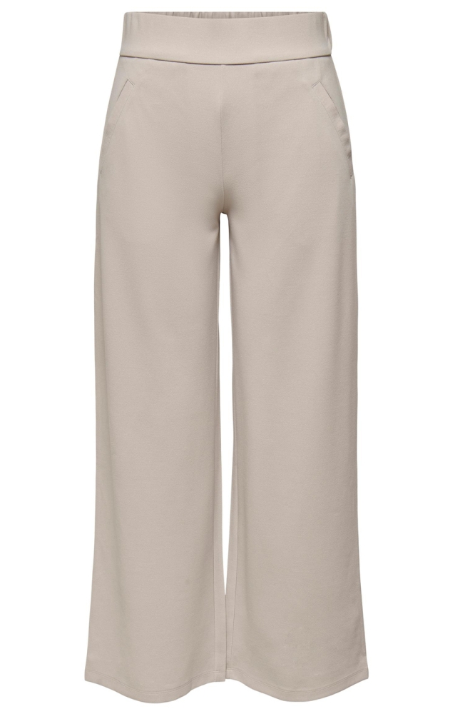 Jacqueline de Yong beige dames broek | Vooraanzicht