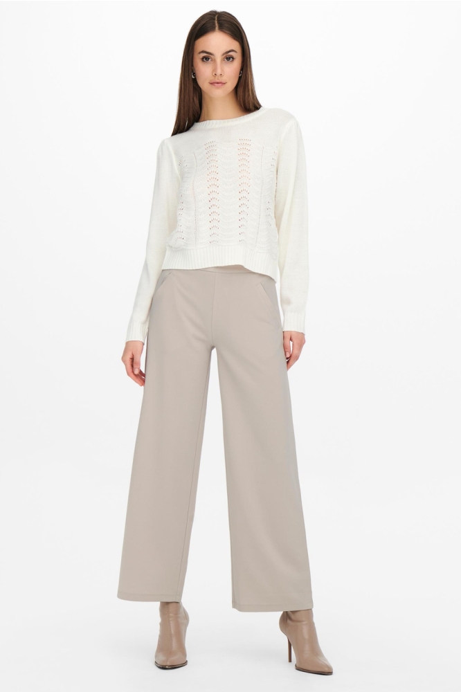 Jacqueline de Yong beige dames broek | Model