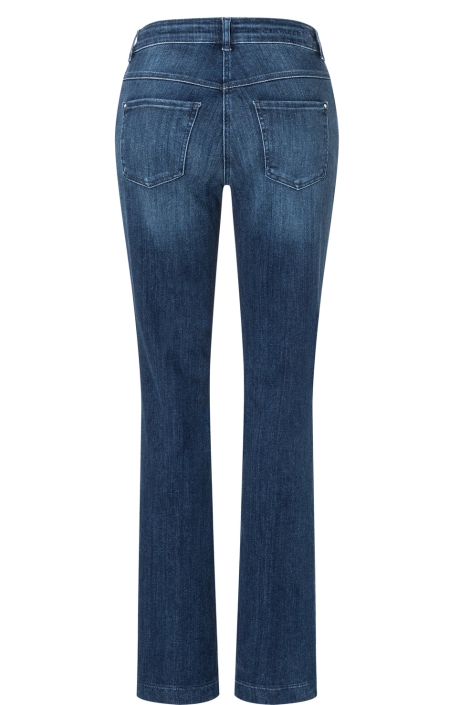 Mac blauwe dames jeans | Achteraanzicht