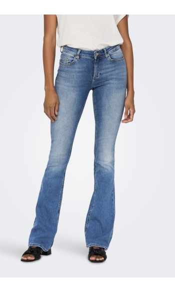 ONLBLUSH LIFE MID FLARED DNM TAI467 15245444 LIGHT BLUE DEMIN