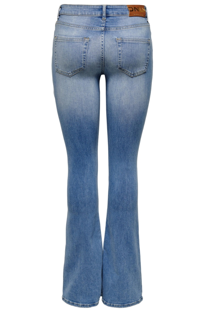 Only blauwe dames jeans | Achteraanzicht