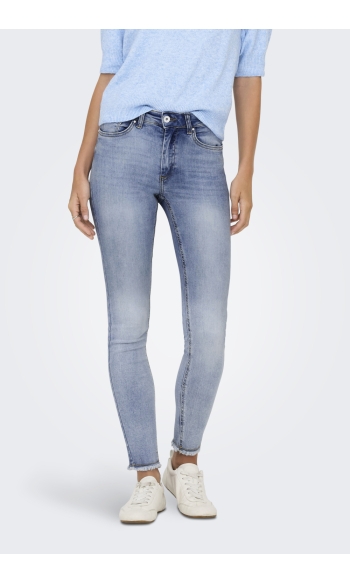 ONLBLUSH MID SK ANK RAW DNM REA694 15263454 MEDIUM BLUE DENIM