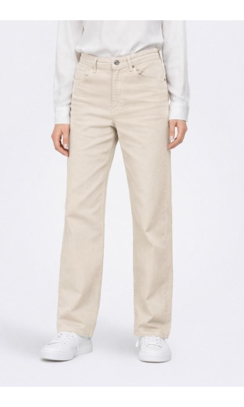 ONLJUICY HW WIDE LEG DNM REA NOOS 15288219 ECRU
