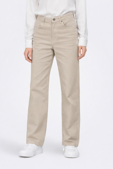 Only ONLJUICY HW WIDE LEG DNM REA NOOS 15288219 ECRU
