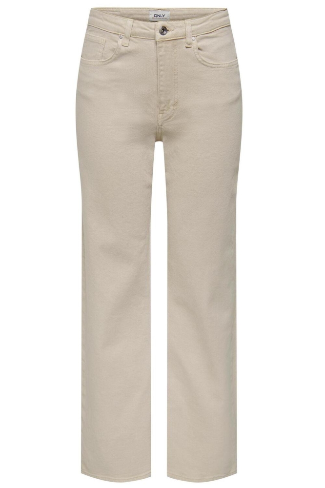 Only ecru dames jeans | Vooraanzicht