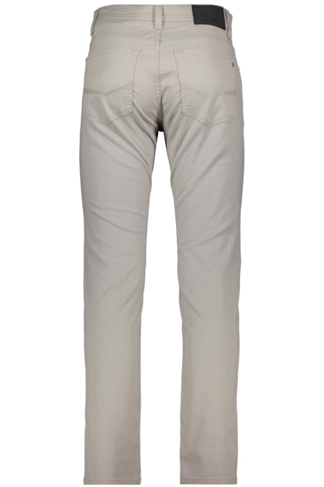 Pierre Cardin beige heren broek | Achteraanzicht