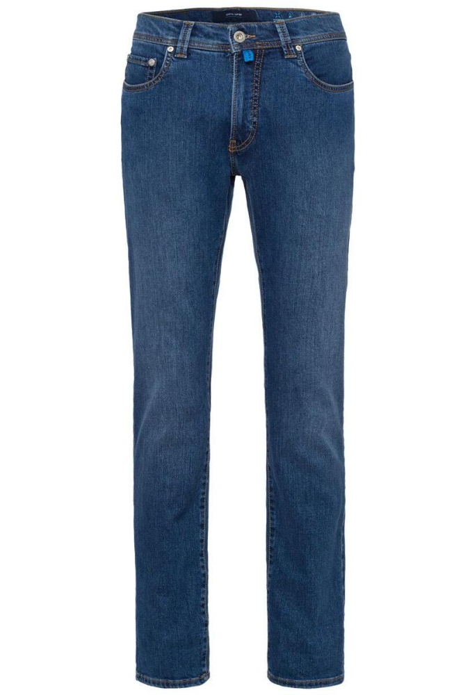 Pierre Cardin blauwe heren jeans | Vooraanzicht