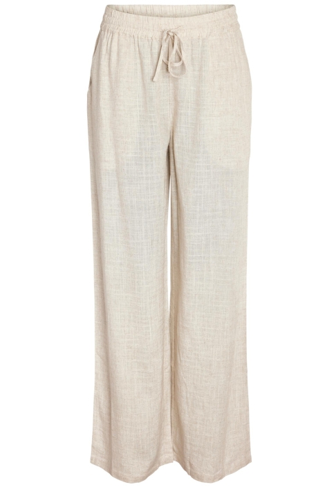 Noisy may ecru dames broek | Vooraanzicht