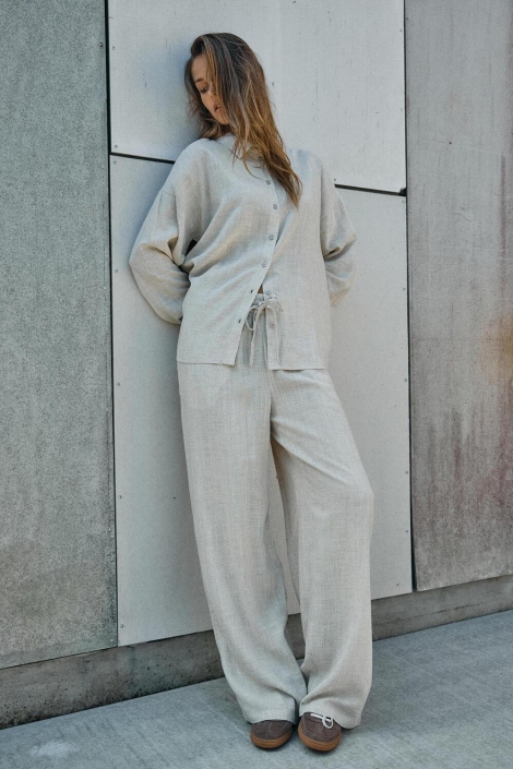 Noisy may ecru dames broek | Sfeerbeeld, In situatie