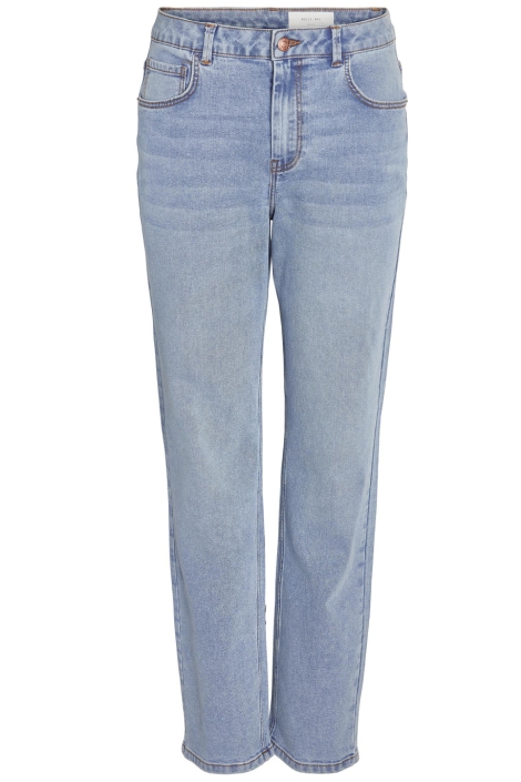Noisy may blauwe dames jeans | Vooraanzicht