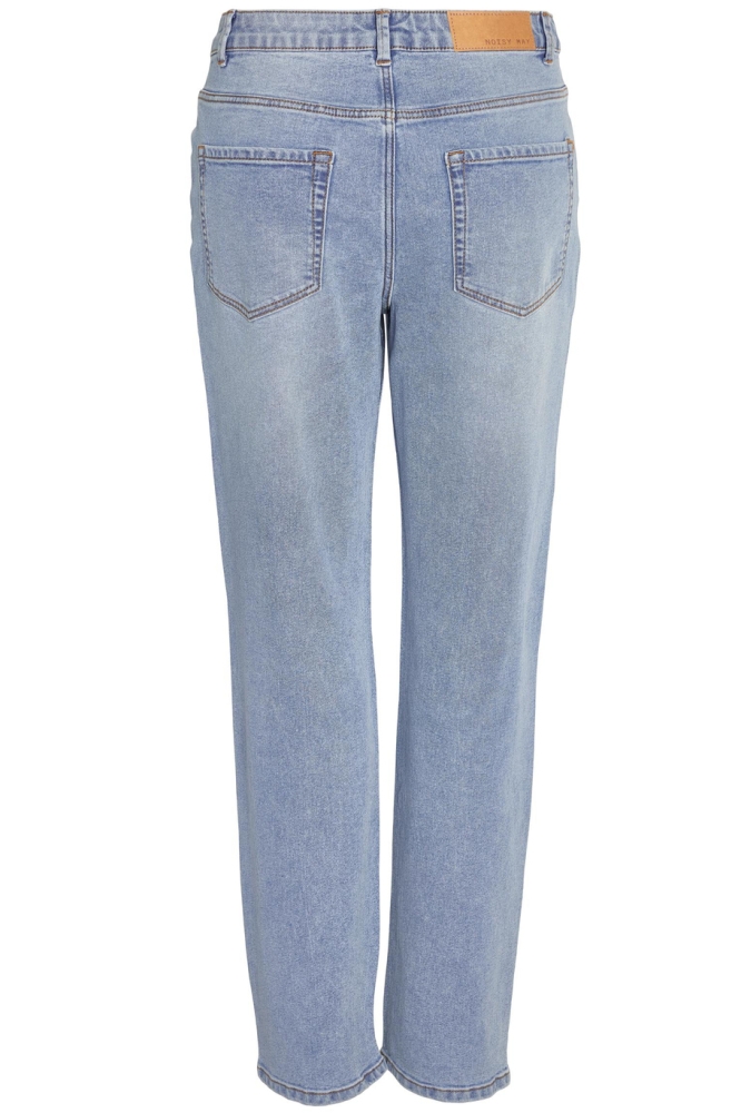 Noisy may blauwe dames jeans | Achteraanzicht