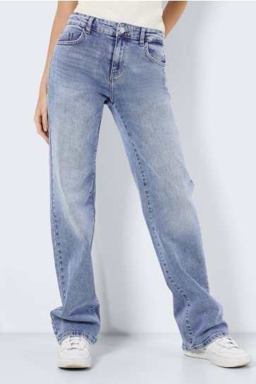 Noisy may Jeans NMYOLANDA NW WIDE JEANS AZ236LB NOO 27025064 LGHT BLUE DENIM