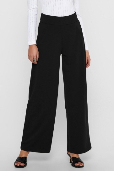 Jacqueline de Yong jdylouisville catia wide pant jrs n Zwart