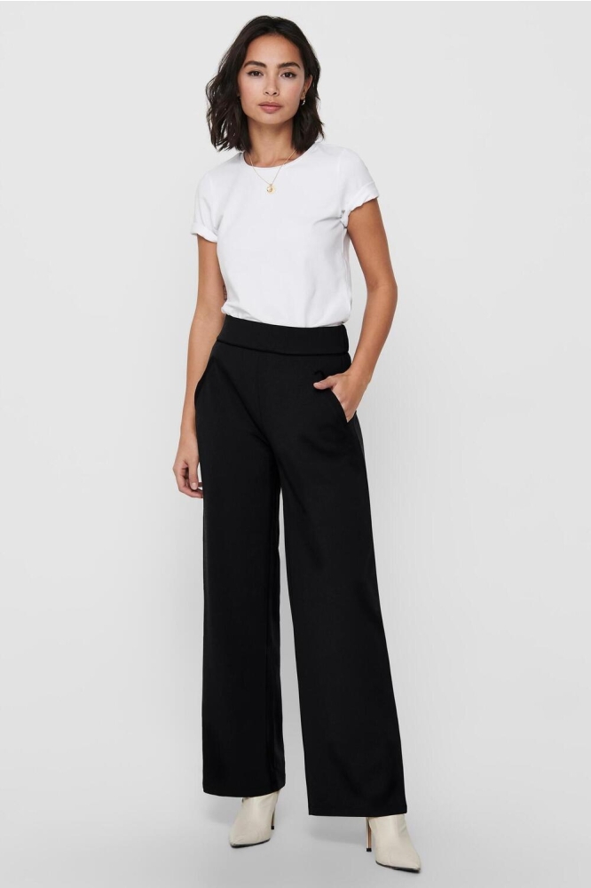Jacqueline de Yong zwarte dames broek | Model