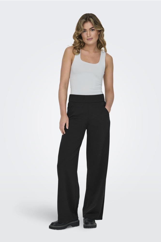 Jacqueline de Yong zwarte dames broek | Model