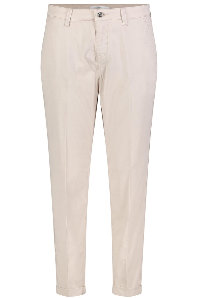 Mac beige dames broek | Vooraanzicht