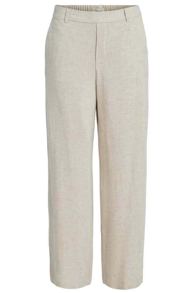 Object beige dames broek | Vooraanzicht
