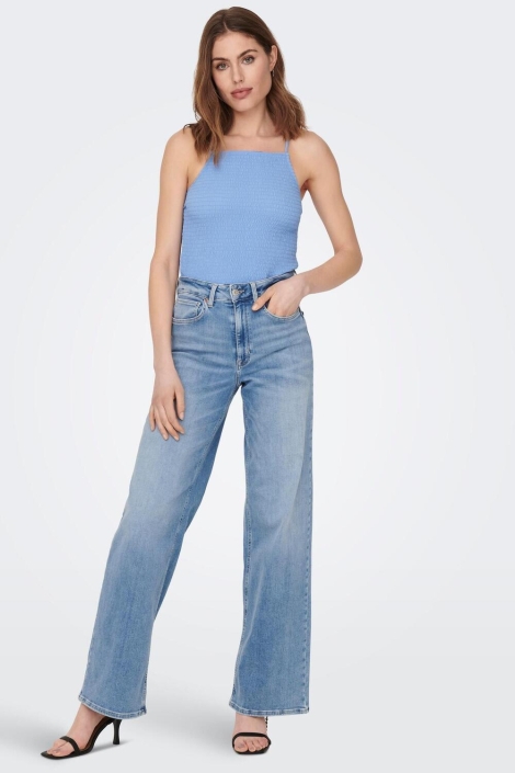 Only blauwe dames jeans | Model