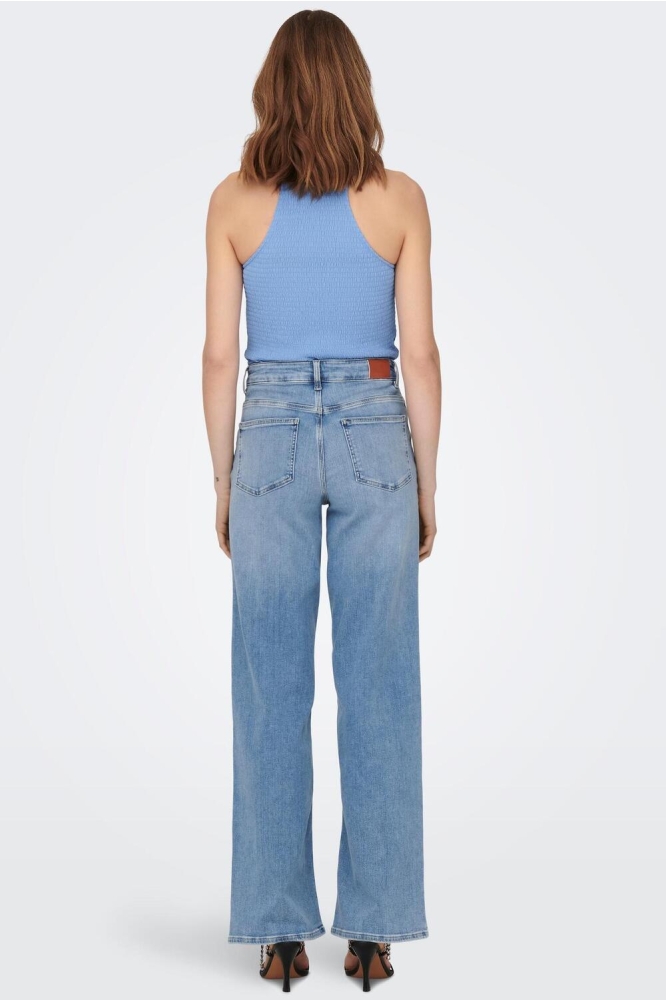 Only blauwe dames jeans | Model