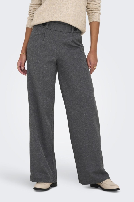 Jacqueline de Yong grijze dames broek | 