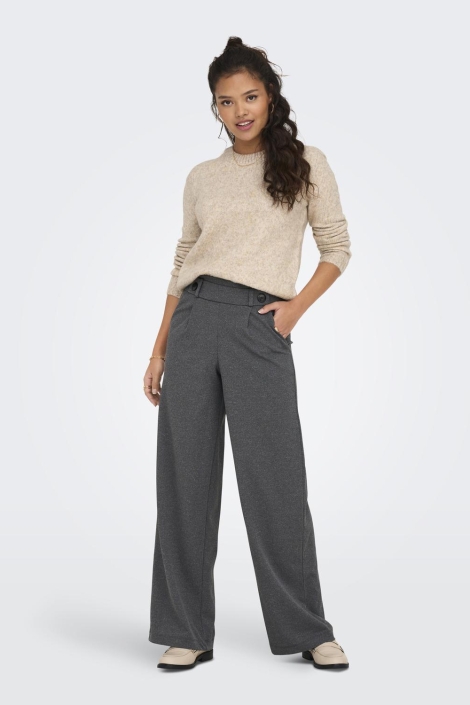 Jacqueline de Yong grijze dames broek | Model
