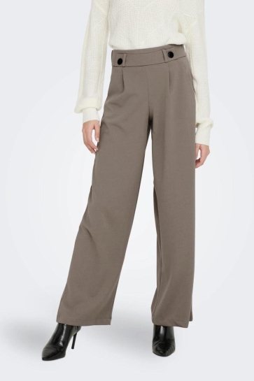 Jacqueline de Yong JDYGEGGO NEW LONG PANT JRS NOOS 15208430 DRIFTWOOD/BLACK