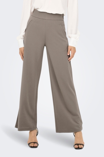 Jacqueline de Yong Broek JDYLOUISVILLE CATIA WIDE PANT JRS N 15221238 Driftwood