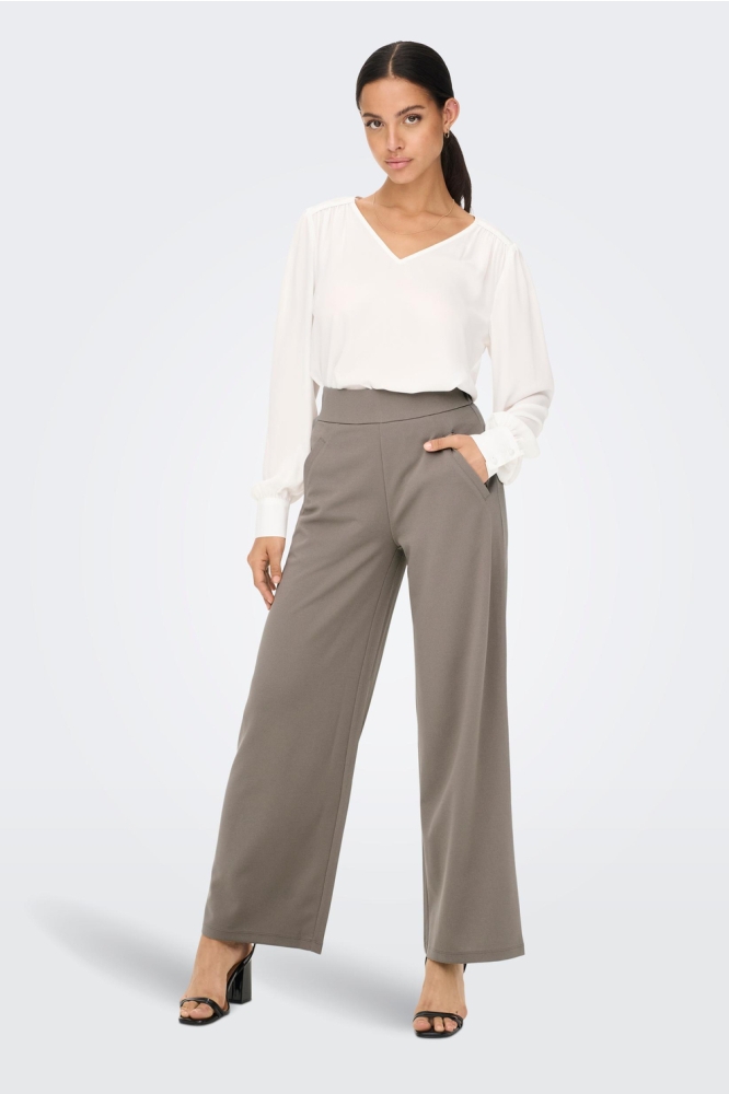 Jacqueline de Yong taupe dames broek
