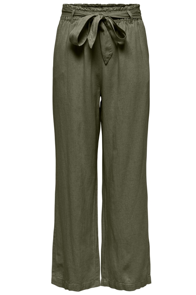 Jacqueline de Yong groene dames broek