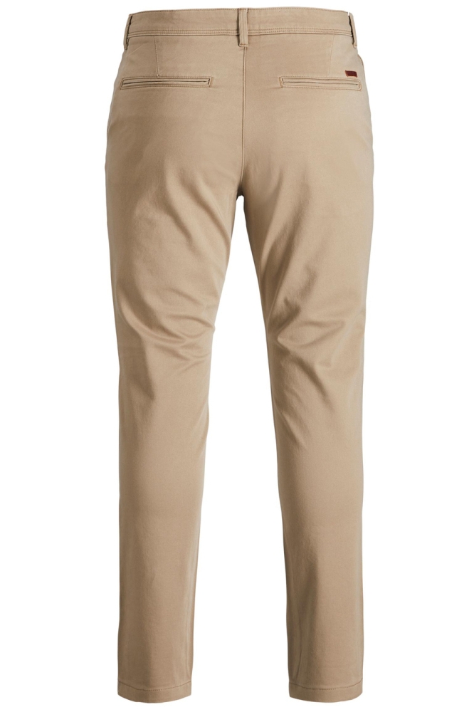 Jack & Jones beige heren broek | Achteraanzicht