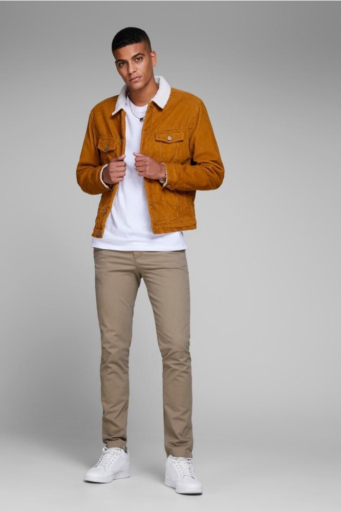 Jack & Jones beige heren broek | Model