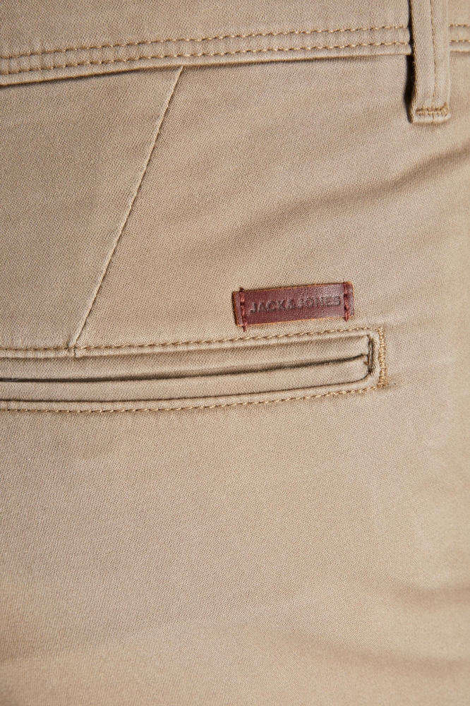 Jack & Jones beige heren broek | Close up