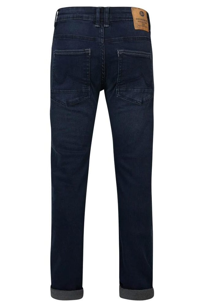 Petrol Industries blauwe heren jeans | Achteraanzicht