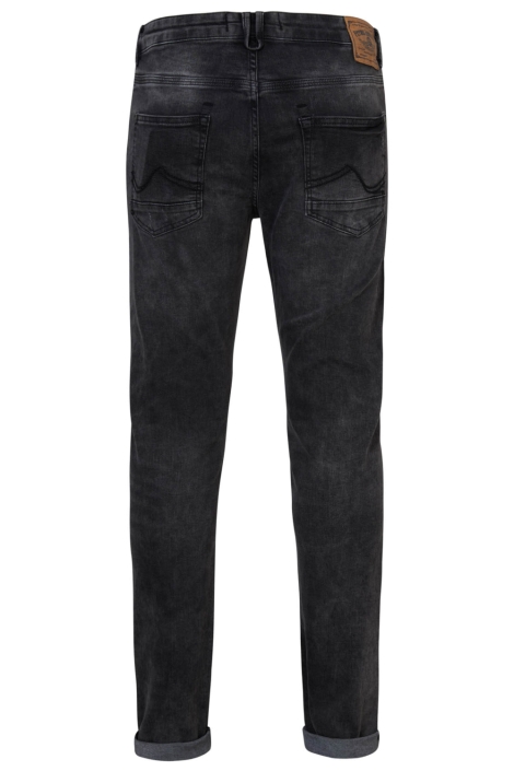 Petrol Industries zwarte heren jeans | Achteraanzicht