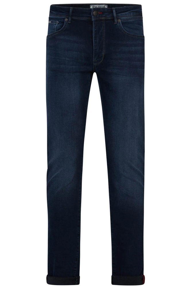 Petrol Industries blauwe heren jeans | Vooraanzicht