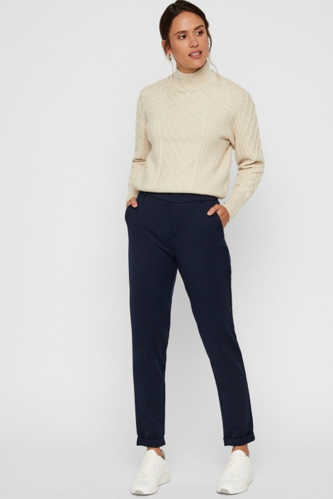Vero Moda blauwe dames broek | Model