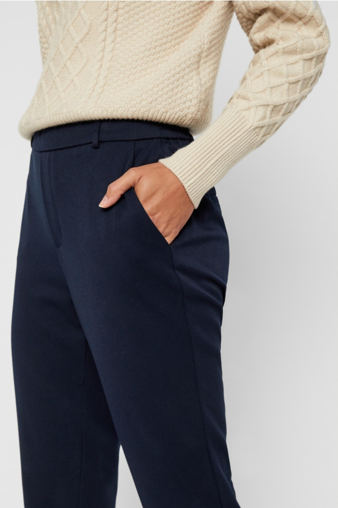 Vero Moda blauwe dames broek | Close up