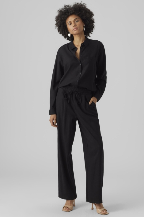 Vero Moda zwarte dames broek | Model