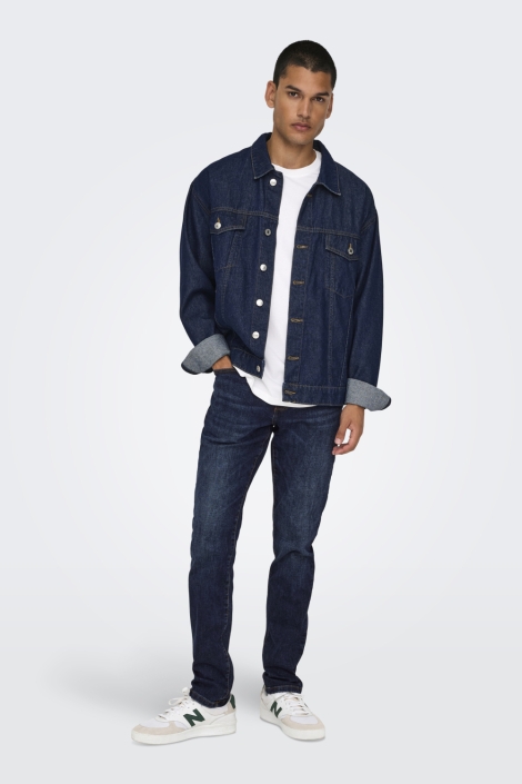 Only & Sons blauwe heren jeans | Model