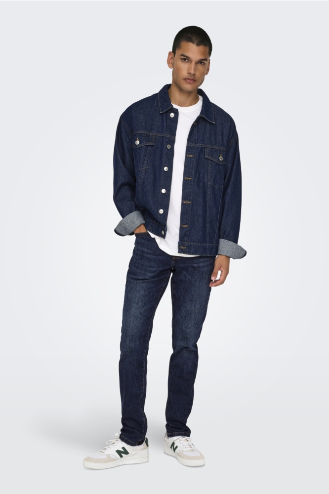 Only & Sons blauwe heren jeans | Model