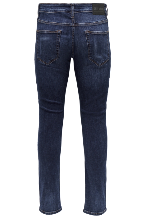 Only & Sons blauwe heren jeans | Achteraanzicht