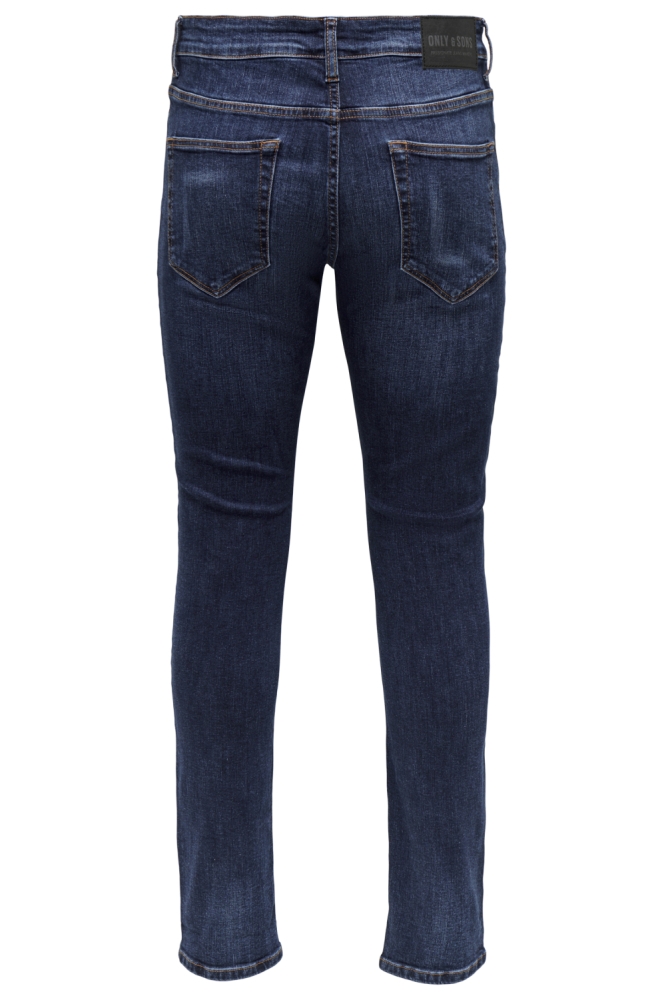 Only & Sons blauwe heren jeans | Achteraanzicht
